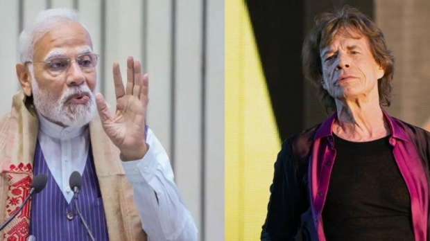 Mick Jagger 1 - भारत साधकों से भरी भूमि है जैगर का गाना याद दिलाया प्रधानमंत्री मोदी ने