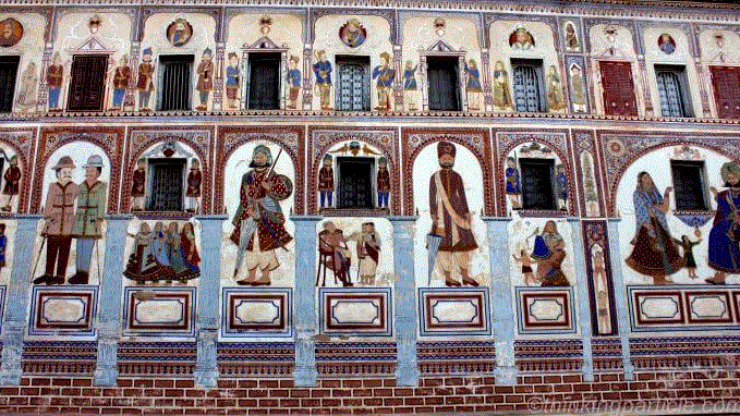 Shekhawati - राजस्थान के शेखावाटी छेत्र को ओपन एयर आर्ट गैलरी कहा जा सकता है