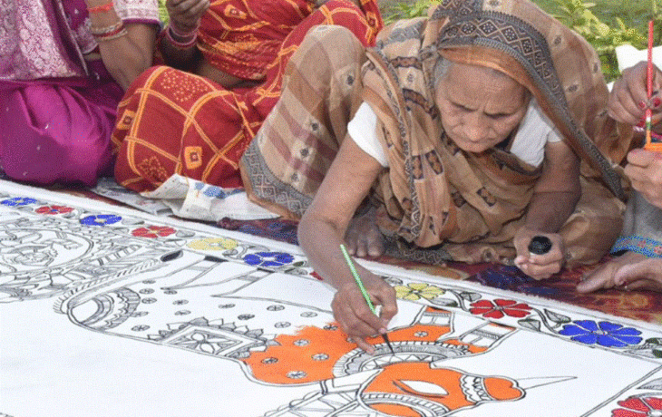 Bihar 730x460 - मधुबनी कला: भारत की 2000 साल पुरानी जीवंत चित्रकला जो दुनिया में छा रही है