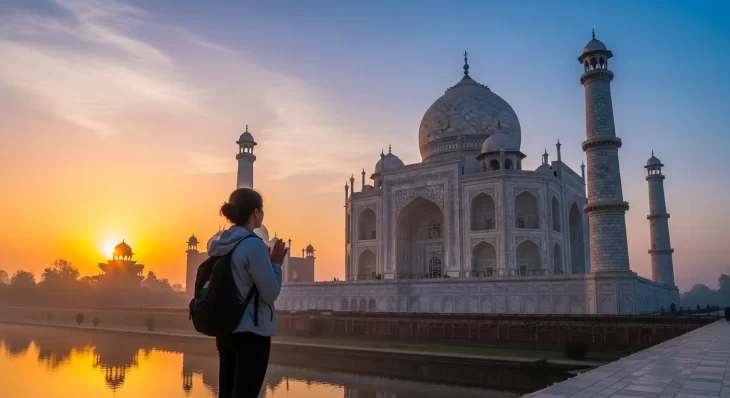 sunrise taj 730x398 - एक बार ताजमहल देखना: दुनिया के हर दिल की ख्वाहिश